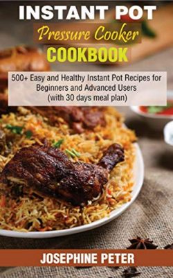 INSTANT POT PRESSURE COOKER COOKBOOK: 500+ EASY AND HEALTHY INSTANT POT RECIPES FOR BEGINNERS AN ...